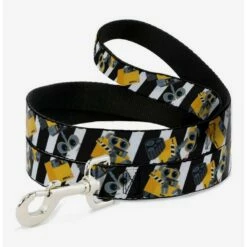 Top 10 😀 Disney Pixar Wall-E Stripe Black White 🐶 Dog Leash 😉