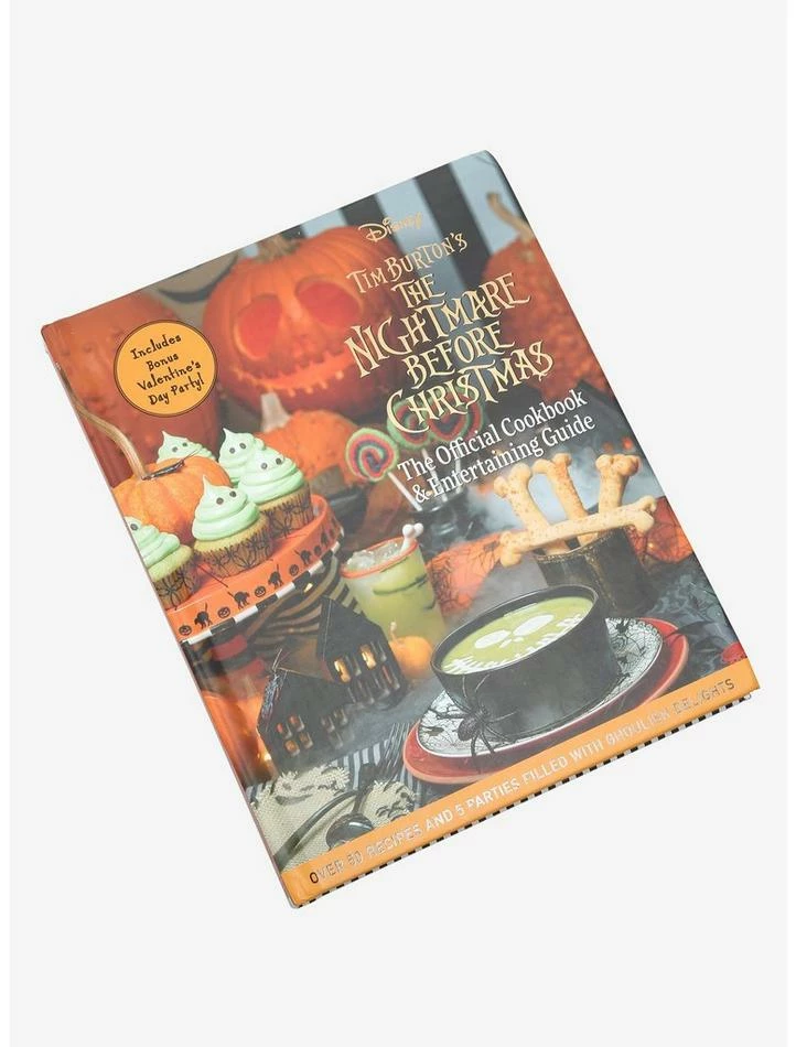 New 🌟 The Nightmare Before 🎄 Christmas Entertaining Guide & Cookbook 😀