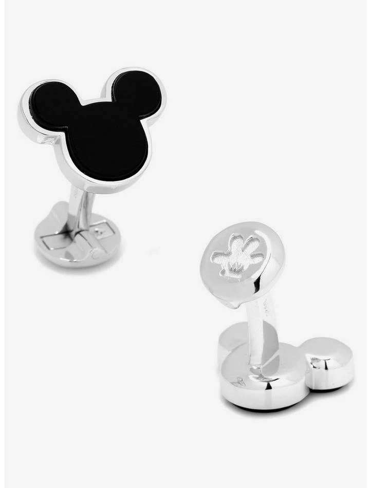 Best reviews of ❤️ Disney Sterling Silver and Onyx Mickey Mouse Cufflinks 💯