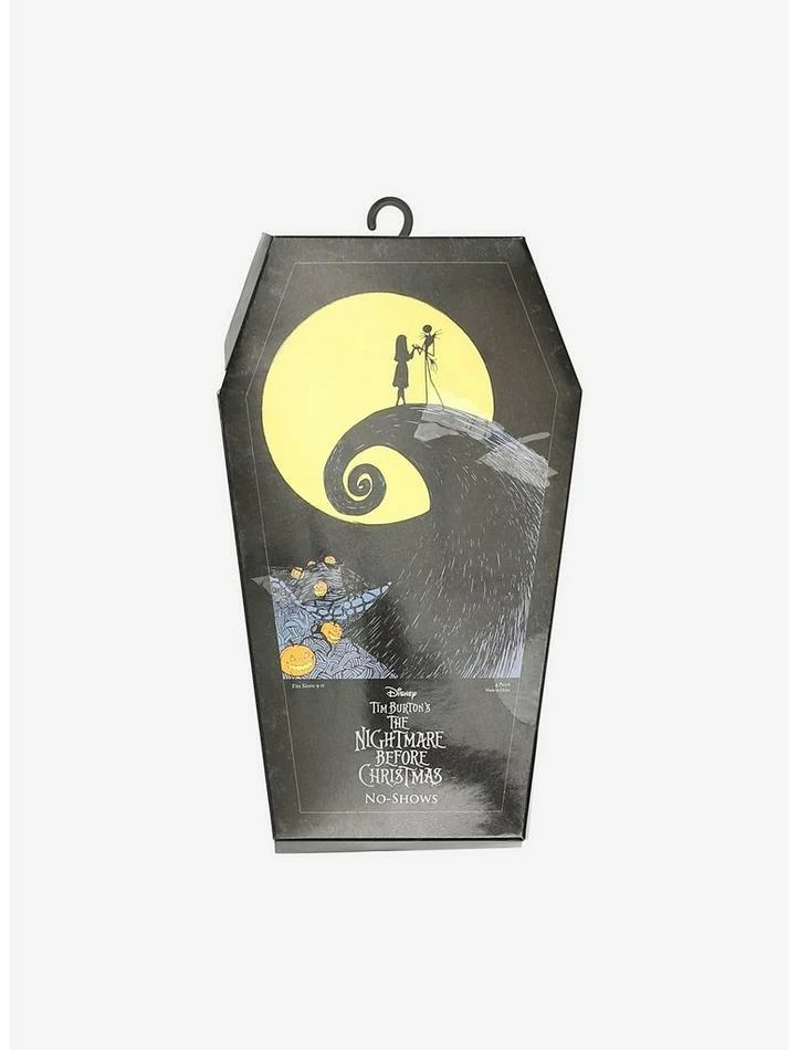 Cheapest 🛒 The Nightmare Before 🎁 Christmas Coffin No-Show 🧦 Socks 4 Pair 🤩 - Image 3