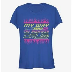 Buy ❤️ Disney Pixar Cars My Way or Highway 👧 Girls T-Shirt 🌟
