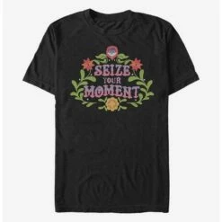 Budget ๐ฅฐ Disney Pixar Coco Seize Your Moment Emblem T-Shirt โ๏ธ