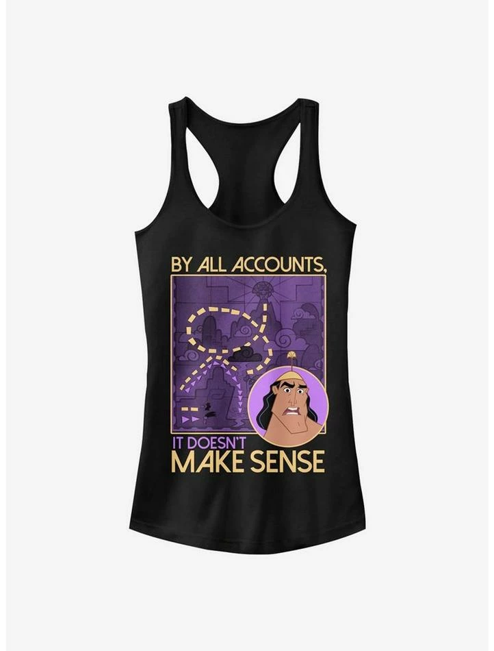 Wholesale 🌟 Disney The Emporer's New Groove Doesn't Make Sense 👧 Girls Tank 🎁
