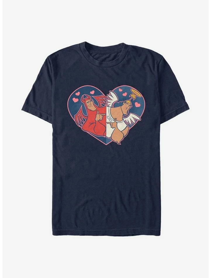 Hot Sale ๐ฏ Disney The Emporer's New Groove Angel Devil T-Shirt ๐ฏ
