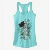 Budget ⌛ Disney Moana Sketch 👧 Girls Tank 😀
