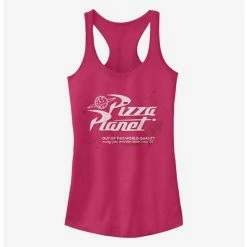 Cheapest 🔥 Disney Pixar Toy Story Retro Pizza Planet 👧 Girls Tank 😉