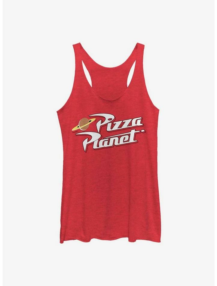 Promo ✔️ Disney Pixar Toy Story Vintage Pizza Logo 👧 Girls Tank ❤️