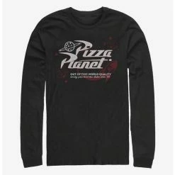 Promo 🎁 Disney Pixar Toy Story Retro Pizza Planet Long-Sleeve T-Shirt ❤️