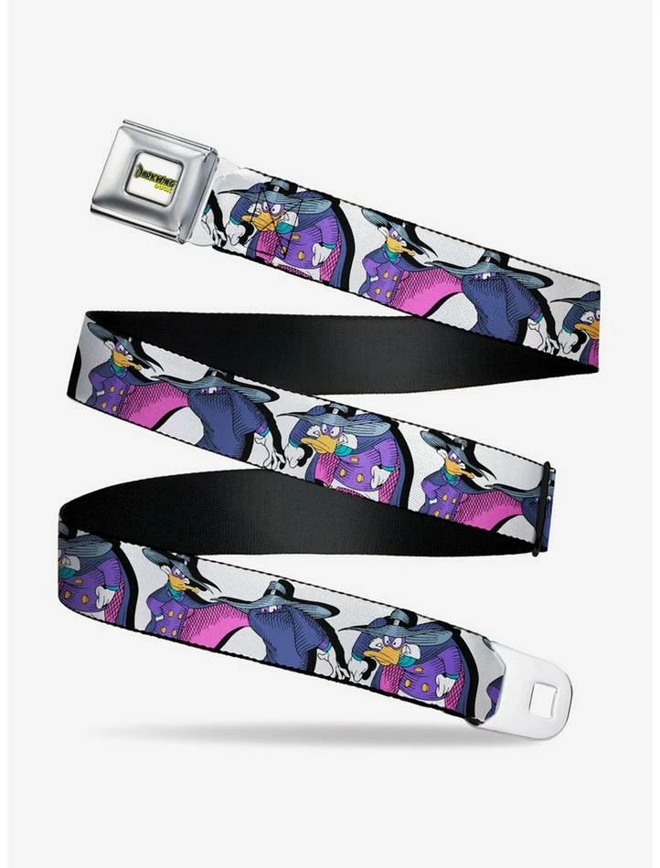 Best reviews of ๐ Disney Darkwing Duck 3 Poses White Seatbelt Belt โ
