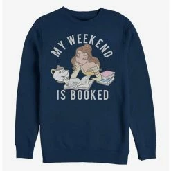Wholesale 🔥 Disney Beauty And The Beast Booked Crew Sweatshirt 🥰