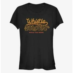Cheapest 💯 Disney Snow White And The Seven Dwarfs Just Whistle 👧 Girls T-Shirt 🎉
