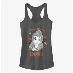 New 🎁 Disney Beauty And The Beast Beautiful Mom 👧 Girls Tank 👍