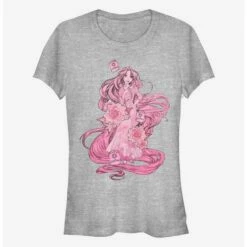 Discount 👏 Disney Tangled Tonal Rapunzel 👧 Girls T-Shirt ✔️
