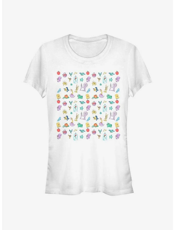 Best reviews of ๐ Disney Princess Doodles ๐ง Girls T-Shirt โ