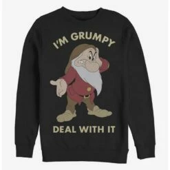 Wholesale 😀 Disney Snow White And The Seven Dwarfs I'm Grumpy Crew Sweatshirt 🔔