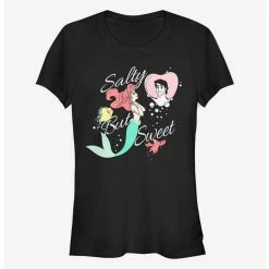 Coupon 👍 Disney The Little Mermaid Salty But Sweet 👧 Girls T-Shirt 🧨