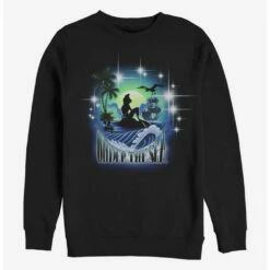 Promo 🎁 Disney The Little Mermaid Under The Sea Crew Sweatshirt 🛒