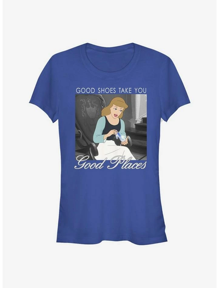 Cheap 😀 Disney Cinderella 👟 Shoes 👧 Girls T-Shirt 👍