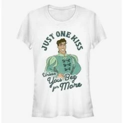 Promo 😍 Disney The Princess And The Frog Hunky Naveen 👧 Girls T-Shirt 😀