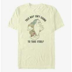 Best Pirce ⭐ Disney Snow White And The Seven Dwarfs Nap Time T-Shirt 🎉