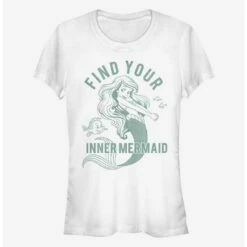 Promo 💯 Disney The Little Mermaid Inner Mermaid 👧 Girls T-Shirt 🧨