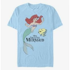 Promo 🧨 Disney The Little Mermaid Friends T-Shirt 👏