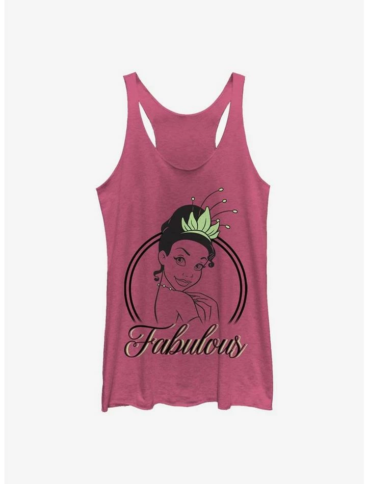 Best Pirce 😍 Disney The Princess And The Frog Fabulous Tiana 👧 Girls Tank 💯