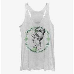 Coupon 🛒 Disney The Princess And The Frog Fairytale Tiana 👧 Girls Tank ⭐