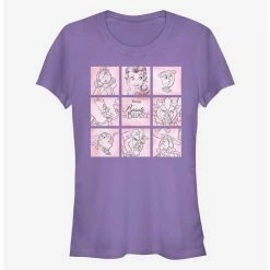 Best deal ✔️ Disney Beauty And The Beast Sketches 👧 Girls T-Shirt 👏