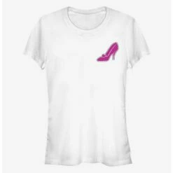 Best deal 💯 Disney Cinderella Slipper Patch 👧 Girls T-Shirt 👏