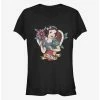 New 👍 Disney Snow White And The Seven Dwarfs Fairest 👧 Girls T-Shirt 😀