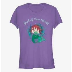 Best Pirce 😀 Disney The Little Mermaid Princess Of Atlantica 👧 Girls T-Shirt 🤩