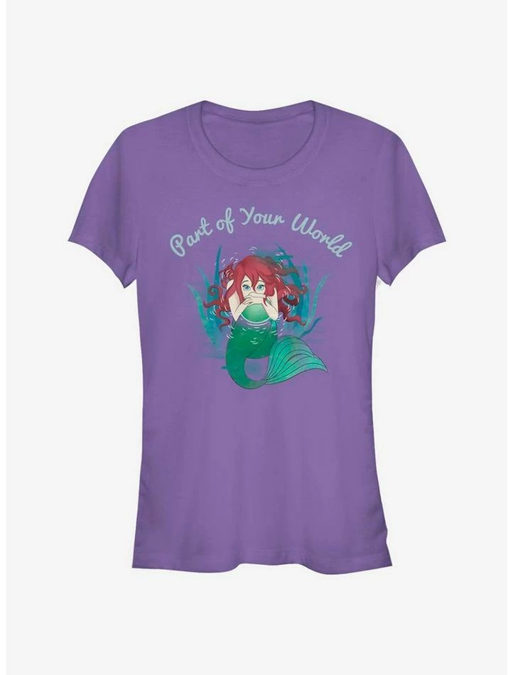 Best Pirce 😀 Disney The Little Mermaid Princess Of Atlantica 👧 Girls T-Shirt 🤩