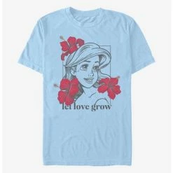 Top 10 😉 Disney The Little Mermaid Ariel Floral T-Shirt ⭐