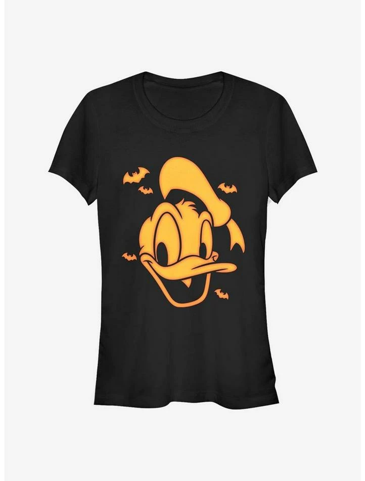 Hot Sale 🛒 Disney Donald Duck Orange Donald 👧 Girls T-Shirt 🎁