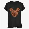 Flash Sale ⌛ Disney Mickey Mouse Mouse Ears 🎃 Halloween Icons 👧 Girls T-Shirt ⭐