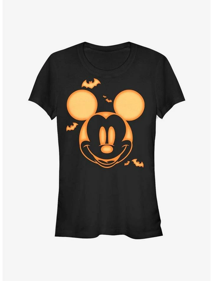 Buy 🛒 Disney Mickey Mouse Mickey Pumpkin 👧 Girls T-Shirt 🔔