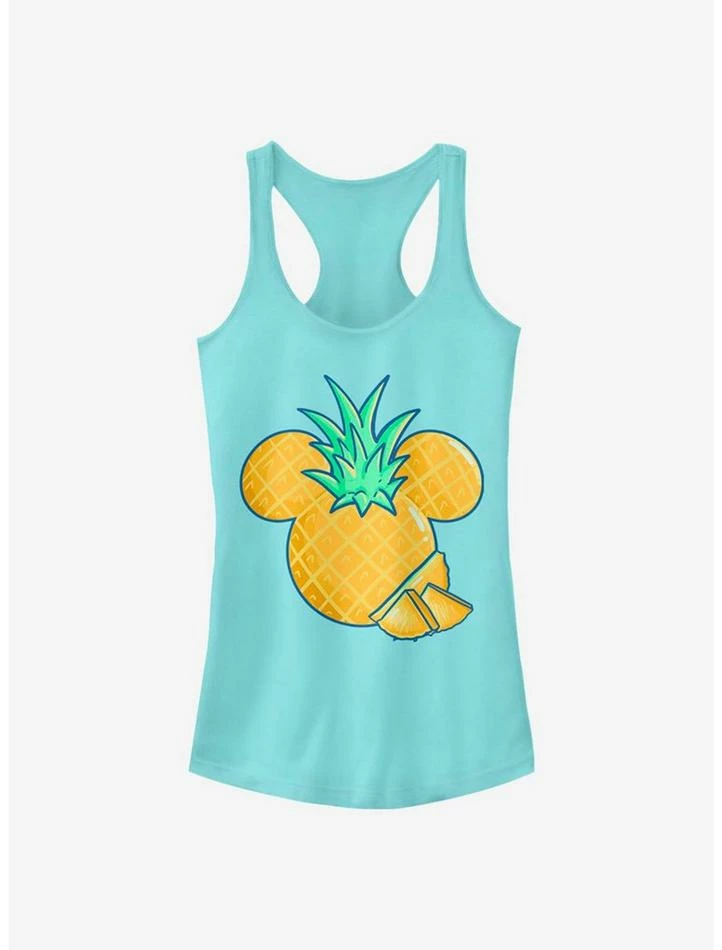 Promo 🔔 Disney Mickey Mouse Pineapple 👧 Girls Tank 🎉