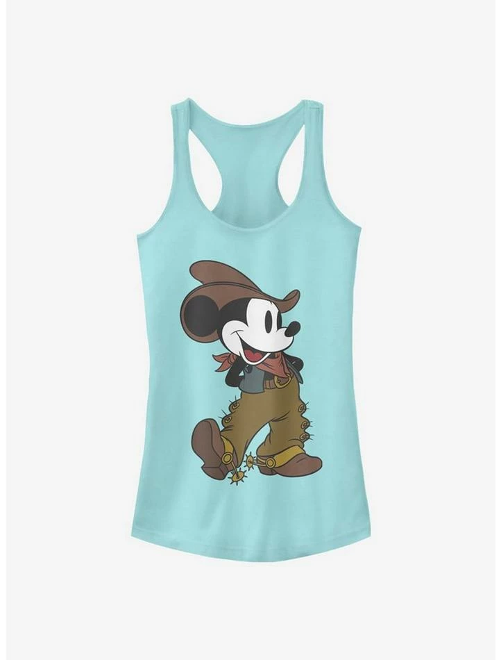 Best Pirce 🌟 Disney Mickey Mouse Cowboy Mickey 👧 Girls Tank ⌛