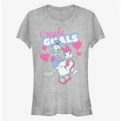 Flash Sale 🎁 Disney Donald Duck Couple Goals 👧 Girls T-Shirt 👍
