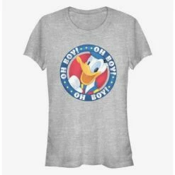 Best Pirce 🎉 Disney Donald Duck Oh Boy Donald 👧 Girls T-Shirt 🎁