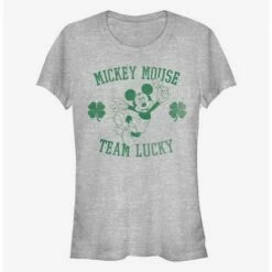 Brand new 💯 Disney Mickey Mouse Team Lucky 👧 Girls T-Shirt ⭐