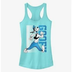 New 🎉 Disney Goofy Walks 👧 Girls Tank 😀