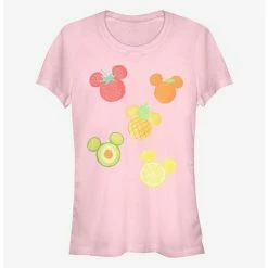 Coupon 🥰 Disney Mickey Mouse Assorted Fruit 👧 Girls T-Shirt ✨