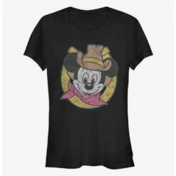 Hot Sale 🎉 Disney Mickey Mouse Cowboy Mickey 👧 Girls T-Shirt 🥰