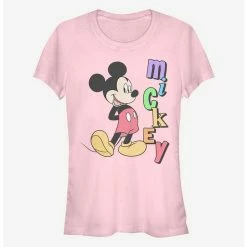 Best Sale 🔔 Disney Mickey Mouse Mickey Name 👧 Girls T-Shirt 👍