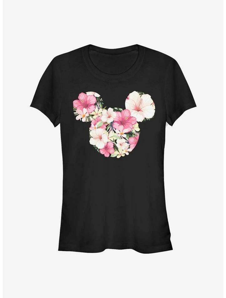 Promo ๐คฉ Disney Mickey Mouse Tropical Mouse ๐ง Girls T-Shirt โจ
