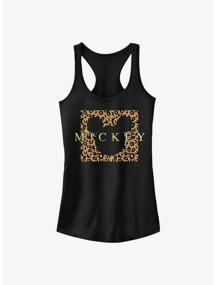 Top 10 ⭐ Disney Mickey Mouse Leopard Square Mick 👧 Girls Tank 🎉