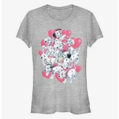 Wholesale 🥰 Disney 101 Dalmatians Dalmatian Group Valentine 👧 Girls T-Shirt 🎁