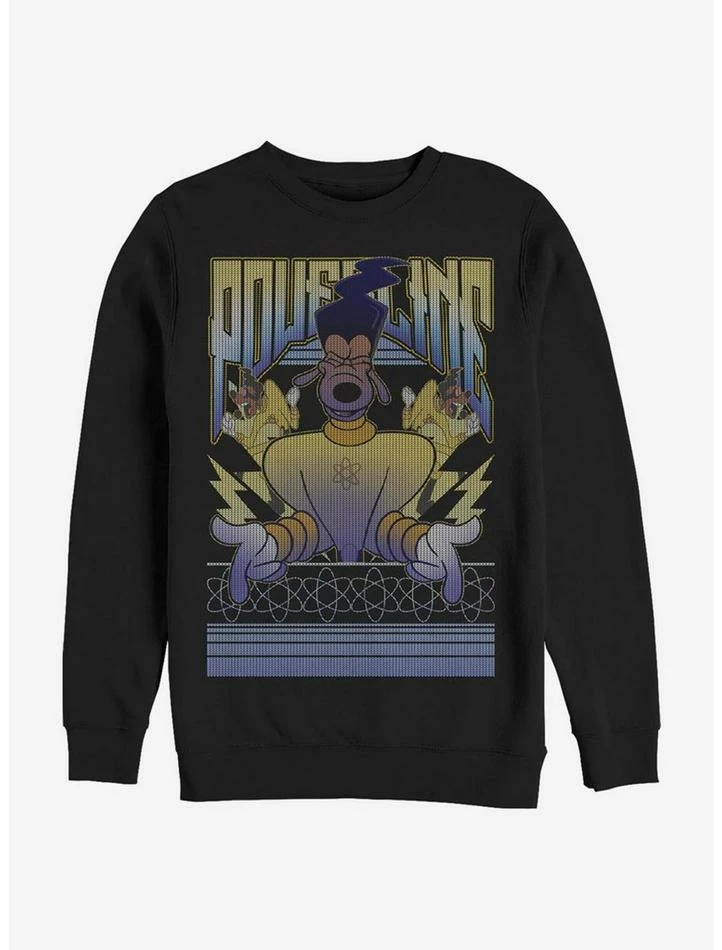 Top 10 😉 Disney A Goofy Movie Powerline Sweater Crew Sweatshirt 🔥